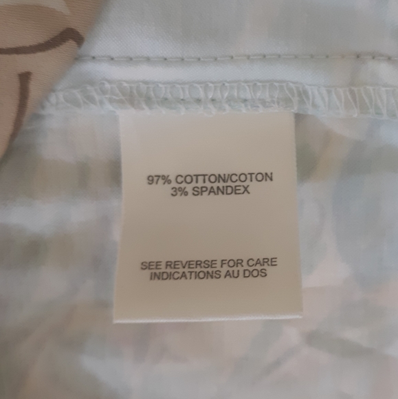 Talbots cotton blend skirt sz 8 *C4 - Picture 4 of 5